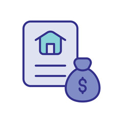 Home Loan icon vector