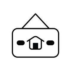 For Rent Sign icon vector