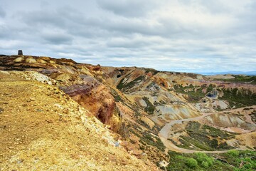 Pary's Mountain colourful gravel