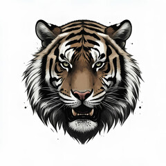 head of tiger
