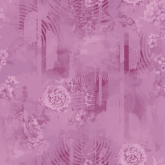 flower allover seamless pattern design floral print