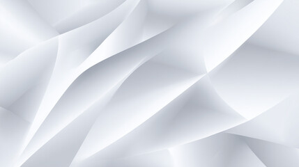 Obraz premium White abstract background texture with flowing shapes, white structure, soft 3D surface and minimal design