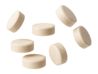 Natural toilet cleaner tablets with essential oils, designed for use in eco-friendly home bathrooms.