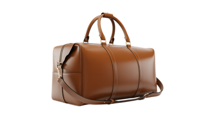 Luxury Travel Bag for Frequent Flyers on Transparent Background