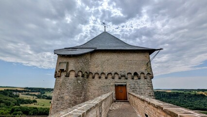 Fototapeta premium MANDEREN-RITZING / Château de Malbrouck (Moselle)