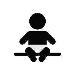 baby changing symbol icon