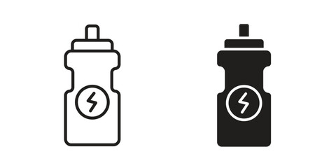 Isotonic icon Black and White Vector Graphic