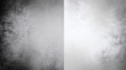 Abstract textured background with a stark contrast between dark and light gray gradients