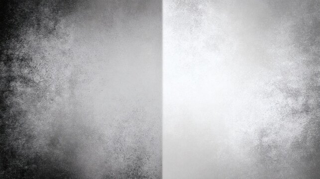 Abstract textured background with a stark contrast between dark and light gray gradients