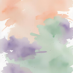 Geometric Abstract Pastel Background with Minimal Shapes and Lines