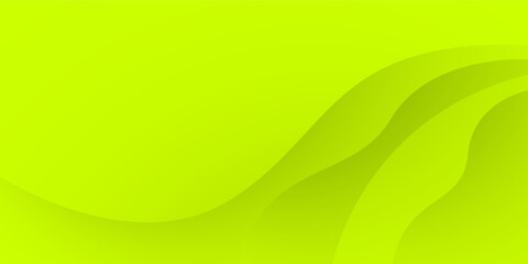 Green wave layer color abstract background. Vector illustration	