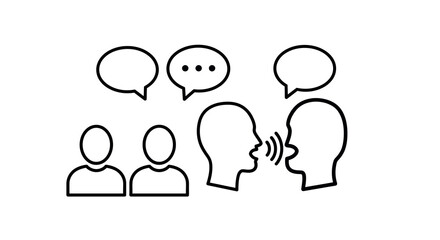 Crossed palm line art vector illustration for mystical design concepts