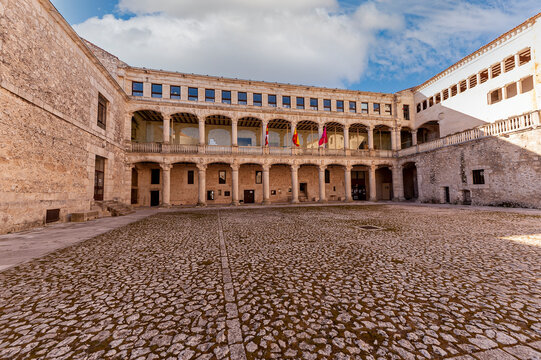 Medieval Castle of the Dukes of Alburquerque or Cuellar - Segovia.