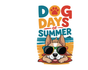 Beat the heat in style! Our “Dog Days of Summer” t-shirt features retro pup vibes, bold colors & comfy fit—perfect for beach days, dog lovers & summer streetwear fashion trends.