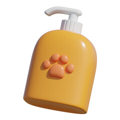 Pet Shampoo 3D Icon