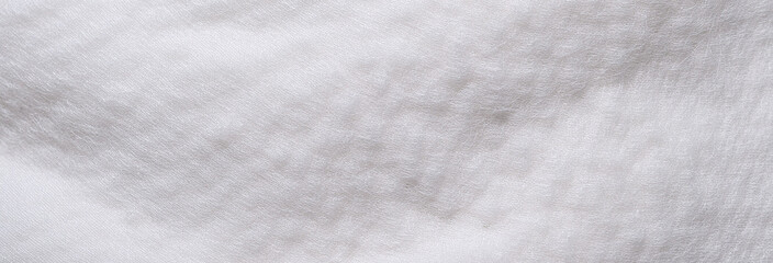 Obraz premium White felt fabric, felt background texture_21x9