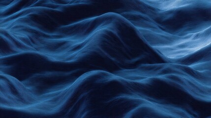 Obraz premium Abstract digital art piece that appears to be made up of wavy lines that create a wave-like pattern.