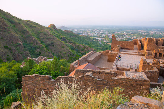 Takht-i-Bahi Buddhist Monastery in Mardan, Pakistan. 