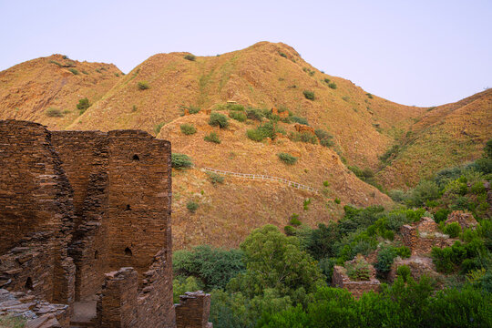 Takht-i-Bahi Buddhist Monastery in Mardan, Pakistan. 
