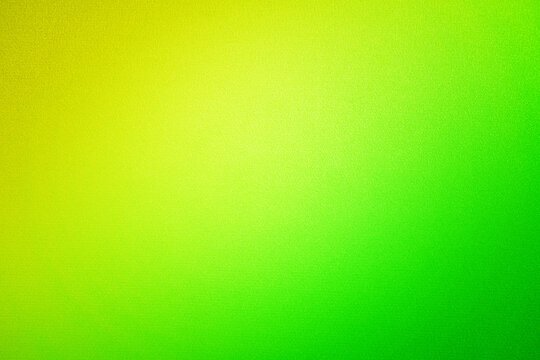Yellow green lemon lime chartreuse. Abstract colorful background. Light bright vivid vibrant metallic neon electric shade. Color gradient. Blank. Design.