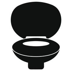 Toilet Seat Icon Simple, Clean Design for Bathroom Essentials