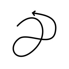 Isolated black arrows icon Vector, black arrows Silhouette,black arrows icon