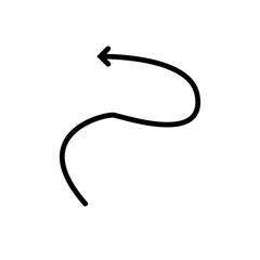 Isolated black arrows icon Vector, black arrows Silhouette,black arrows icon