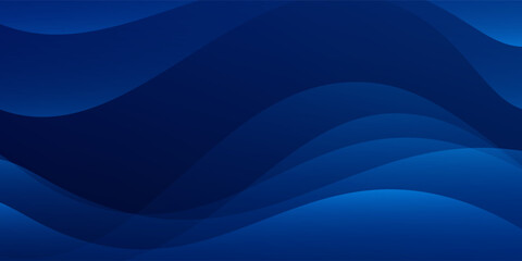 Experience the modern elegance of the abstract gradient wave background. Its dark blue waves create a captivating atmosphere for websites, social media, advertising, and presentations
