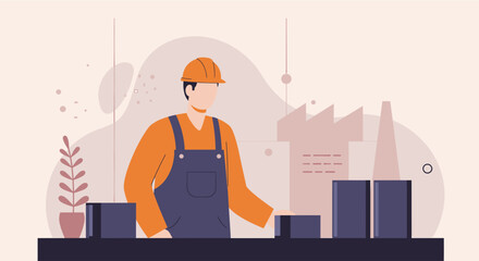 construction worker on a construction site