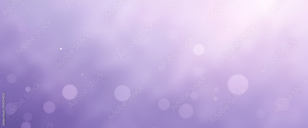 Wall mural light lavender gradient background with soft glow and smooth transition