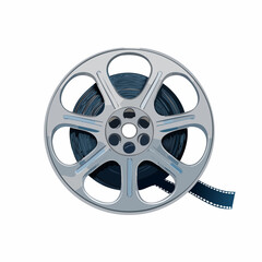 Film reel &ndash; coiled strip with open center
