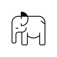 Zoo icon vector