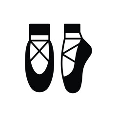 Ballet icon vector