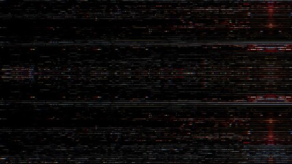 abstract static retro vintage TV noise filth, dirt hitch smooth looped motion scratches visual effects glitch stripes background.