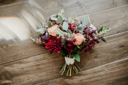 Naklejki jewel tone bouquet