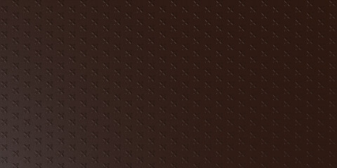 Fototapeta premium Dark Brown Plastic Cross Texture