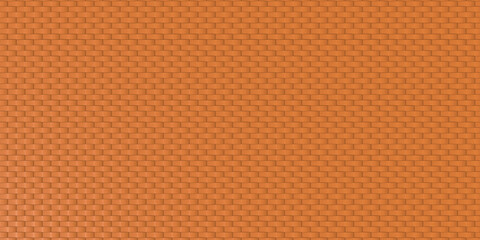 Fototapeta premium Plastic Carved Orange Satin Surface Texture