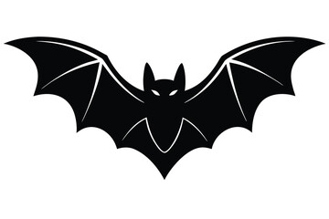 flying bat silhouette