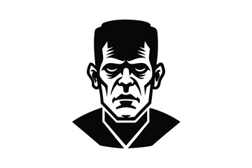 frankenstein head vector icon