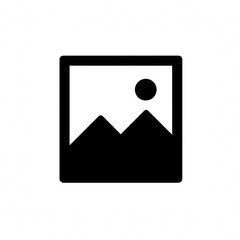 Image and Gallery Icon PNG – Multimedia Illustration Symbol Representing Photos, Albums, and Visual Content, Isolated on Transparent Background for UI, App, and Web Design Projects