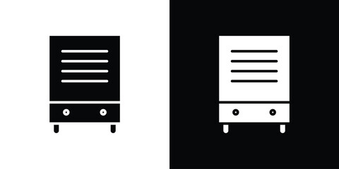 Air purifier icon symbol. simple design editable.