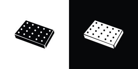 Mattress icon symbol. simple design editable.