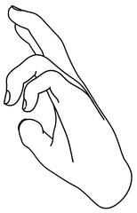 Hands connection . Abstract science and mathematics outline icons set-linear, geometric, physics symbols. Tiempo y Espacio. Time Portal Time Travel. Math Physics. PNG.