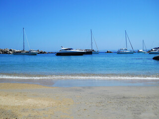 Lavezzi Islands, located off the southern tip of Corsica, offer breathtaking panoramic views of the crystal-clear Mediterranean Sea. With pristine white sand beaches and blue waters.