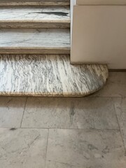 Marble stair steps