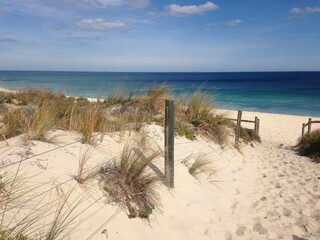 Sandy Fremantle Beach, Western Australia
