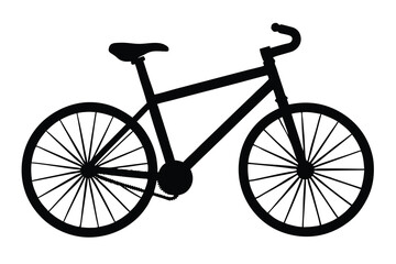 Fototapeta premium vintage bicycle vector illustration