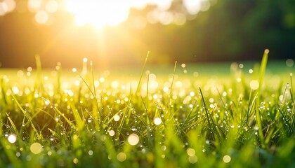 grass and sun