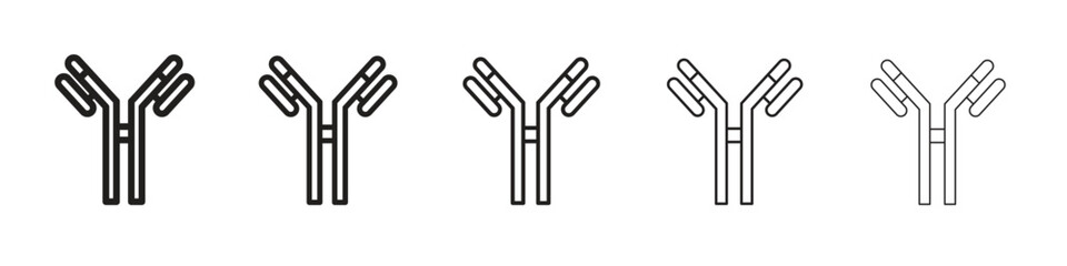 Antibody icon vector, Symbol, logo illustrations