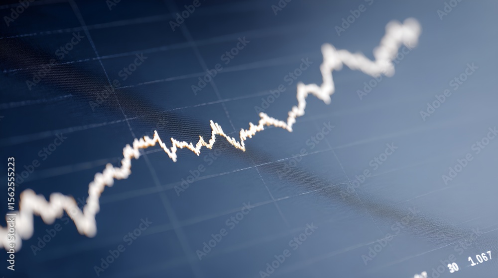Poster graph with a line that is going up and down